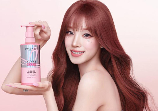 官宣:宋雨琦成为巴黎欧莱雅美发代言人