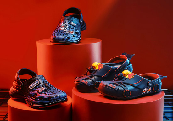 新品上市:Crocs x 红牛车队2026联名洞洞鞋登陆