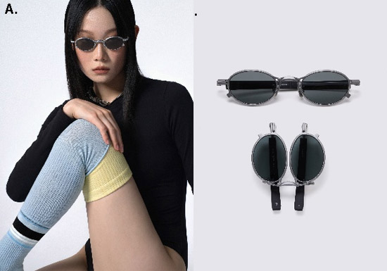 <b>A. SOCIETY以全新FOLDABLE折叠系列重新定义旅行眼镜</b>