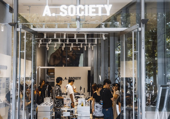 A.SOCIETY概念空间登陆杭州天目里 开拓都市先锋眼镜美学新地标